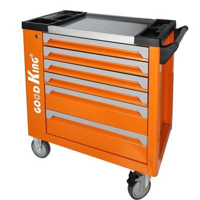 China Hot sale car repair garage workshop verke trolley tools 6 drawer garage tool trolley cabinet tools for sale