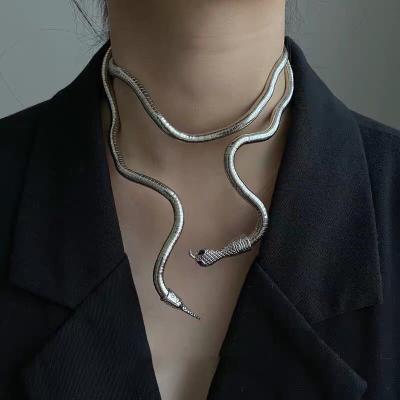 China CLASSIC Snake Shaped Choker Necklace Bracelet Snake Shaped Necklace 90CM for sale