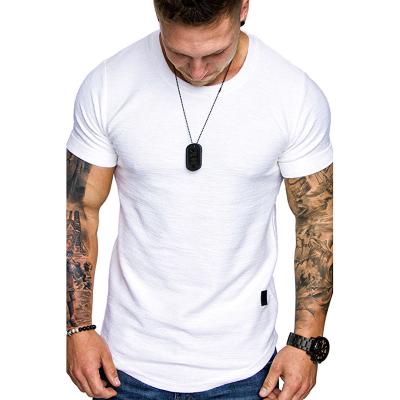 China Viable Hot Selling Men's Gym Workout Workout Quality Wear Casual Sport T-shirt Short Sleeve Muscle Men's Fitness T-Shirts for sale