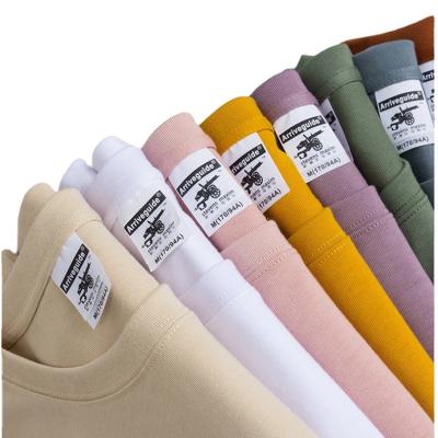 China White Solid Causal Basics O-neck New Arrival Men's Anti-Wrinkle Cotton T-shirt Custom Unisex 100% Unisex T-shirt for sale