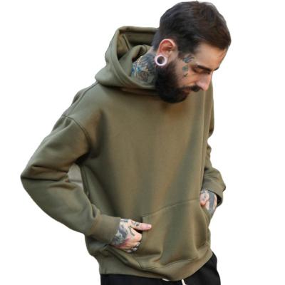 China Anti-Wrinkle Men's Hoodie Pull Over Oversized Pullover Hoodie No String, High Quality Streetwear Hoodie for sale