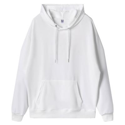 China 100% Blank Oversized Logo Cotton Men Pullover Hoodie Anti Shrink Custom Sweatshirts Unisex Hoodie Plus Size Mens Hoodies for sale