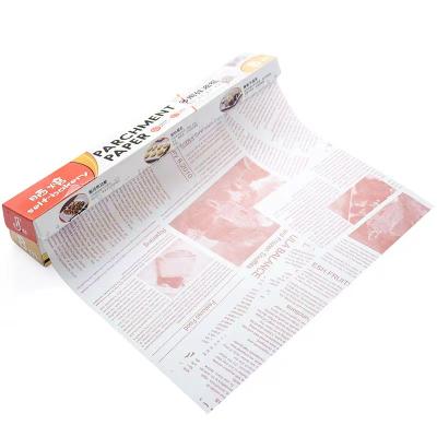 China Customized Grease Proof Paper Logo Printing Sandwich Burger Gift Wrapping Paper Grease Proof Sheet For Wholesale for sale