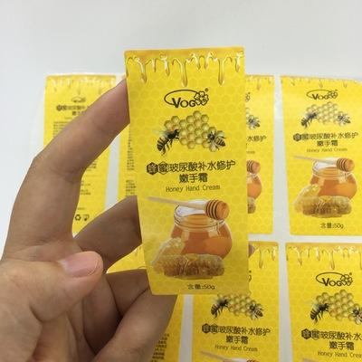 China Waterproof Vinyl Logo Sticker Self Adhesive Label, Waterproof Custom Label Roll Printing Adhesive Product Design Printing Labels Stickers for sale