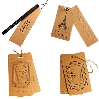 China Sustainable Custom Hang Tags For Jeans And Clothes Hang Tags For Sale for sale