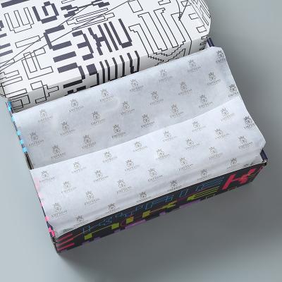 China Moisture Proof Moisture Proof Paper For Product Wrapping Apparel Shoes Cloth Wrapping Printed Tissue Paper for sale