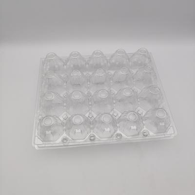 China Wholesale 12 20 30 Recyclable Egg Packaging Racks Bulk Eco Friendly Egg Cartons Tray Supplier Shockproof Plastic Packaging for sale