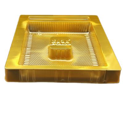 China Wholesale Blister Macaron Mooncake Trays Recyclable Packaging Plastic PVC Packing Small Food Tray for sale