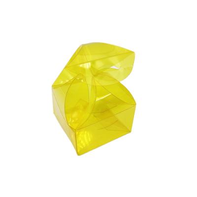 China OEM Design Folding Bestselling PET Recyclable Candy Box Custom Printing Clear Plastic Candy Boxes for sale