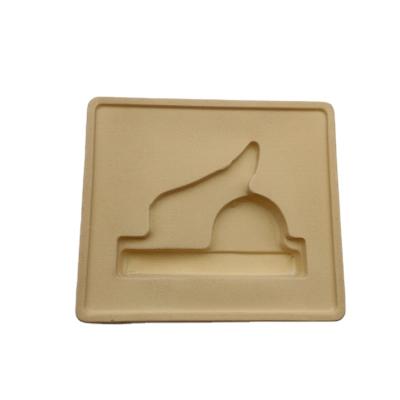 China Recyclable Packaging Custom Vacuum Shaped Velvet Blister Plastic Package Insert Cosmetic Tray for sale