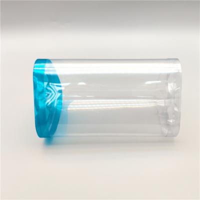 China Recyclable Custom Clear Plastic Cylinder Gift Toy Cosmetic Round PVC Cylinder Packaging Box for sale