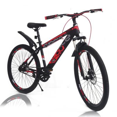 China Moutain bike high quality men's bicycle/24 26 inch disc brake//cushion front fork/hot sale single speed/made in china/mountainbikes for sale