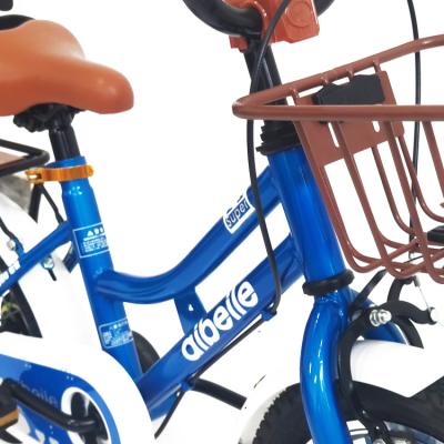 China Factory direct sale cheap and hot-selling kids bicycle flat ground/infantil bicicleta saddles/V brakes/comfortable baskets/car streets for sale