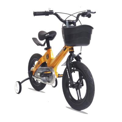 China Kids Toys Bike Factory Support OEM Wholesale High Quality Magnesium Alloy Kids Bike Lightweight/Cheap Gold Mini Kids Bicycles for sale