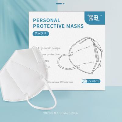 China High Breathability 5 layers face mask ear respirator facemask disposable hook mask kn95 wholesale price for sale