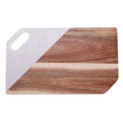 China Marble Disposable Wooden Chopping Board Cutting Board Natural Acacia Cutting Plates Cutting Food Contact Safe for sale