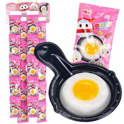 China Cartoon Toys Yummeet Wholesale Plastic Fried Egg Toys With 2022 New Sweet Candies Candy Toys for sale