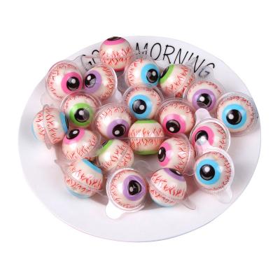 China Normal Yummeet OEM/ODM Planet Football Sweet Eye Ball Gummy Candy Eyes for sale