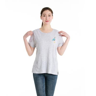 China Wholesale Anti-Wrinkle China Most Popular Design Shirts Woman Graphic T-Shirt With Logo Blouse Ladies for sale