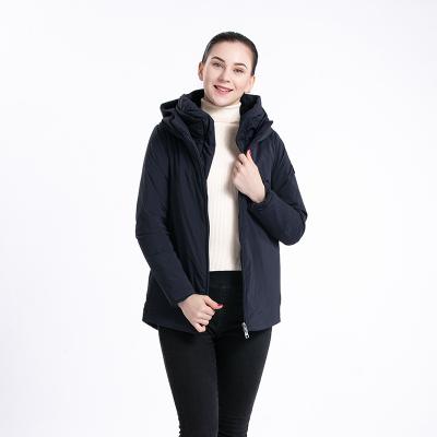 China Waterproof Manufacturers Direct Sale Women's Lightweight Thin Hooded Cotton Warm Bomber Jackets for sale