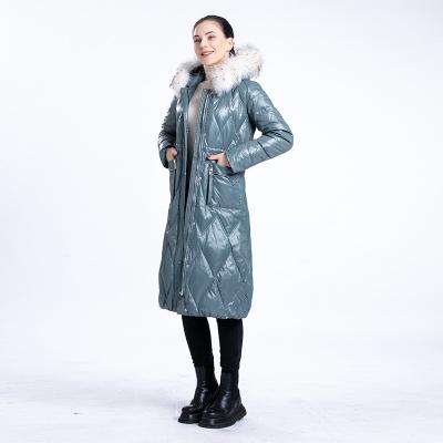 China Sale High Quality Super Quality Long Waterproof For Women Down Jacket for sale