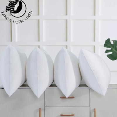 China White Polyester Pillow Insert King Size Bedding Set Hypoallergenic Nondisposable Fiber Pillow for sale