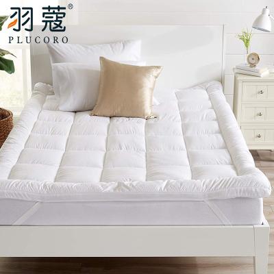 China Waterproof Best Selling On The Line Soft Filling Microfiber Hotel Mattress Protector Topper for sale