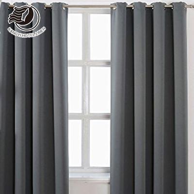 China Blackout Popular Good Quality Curtain Latest Designs Solid 5 Star Hotel Window Curtain For Home Hotel for sale