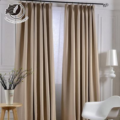 China Wholesale High Quality Luxury Blackout Foshan Blackout Five Star Modern Curtains For Hotel Home for sale