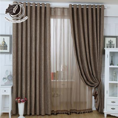 China Lahore Pakistan Blackout Hotel Room Curtain Foshan Polyester Fabric Blackout Curtain For Sliding Window for sale