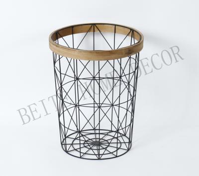 China High Quality Round Storage Barrel Wire Rack Storage Rack for sale