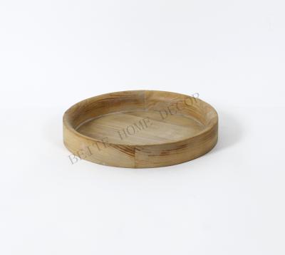 China Minimalist Welcome To Inquiry Price Wooden Candy The Wooden Hit Counter Table Top Tray for sale