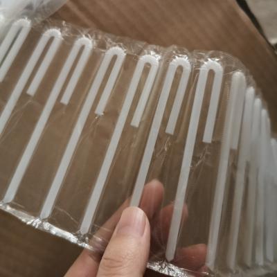 China Factory Sale CLASSIC Flexible Plastic Straws Telescopic Straws Stick On 125ml 200ml 250ml Paper Packaging Cartons Food Grade Straws for sale