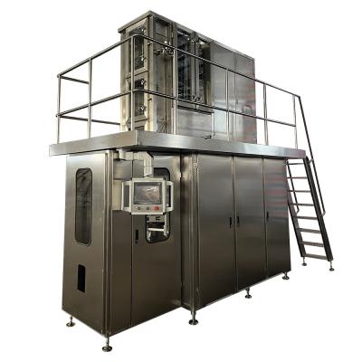 China 250ml Food Tetrahedron Cardboard Box Filling Machine Fully Sterilization For Whipping Cream for sale