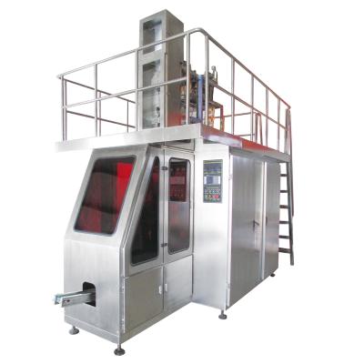 China Full automatic food stainless steel 330ml PRISMA brick filling machine with 2400 ctns production capacity for sale