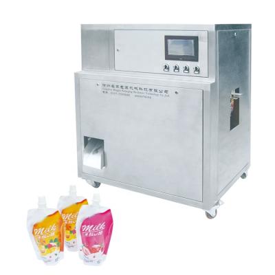 China Automatic Food Water Pouch Packing Machine With Good Price Of Juice Plastic Bag Doypack Spout Pouch Liquid Filling Machine for sale