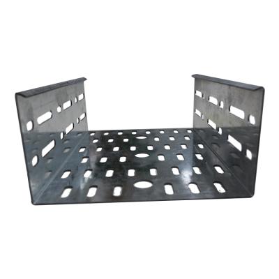 China Steel Galvanized Steel Cable Tray And Perforated Cable Tray Support System for sale