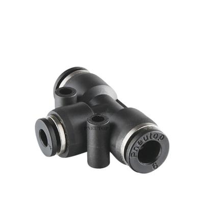 China Hotels PGT Plastic Union Tee Reducer Embedding Fittings Airline Fittings for sale