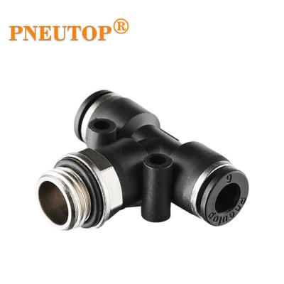 China Auto Control Speed ​​Control Compression Fitting Popular Plastic Female Connector Push In Fitting Pneumatic Quick Connector for sale