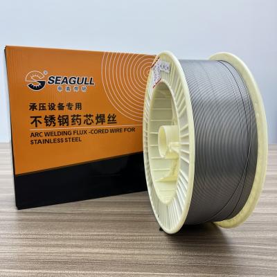 China Changyang Stainless Steel Flux Cored Welding Wire Welding Electrodes AWS A5.22M E309LT1-1 1.2mm For All Position Welding for sale