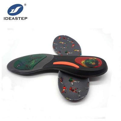 China Ideastep latest design football soccer orthotic foot care insoles with TPE Gel 2021 à venda