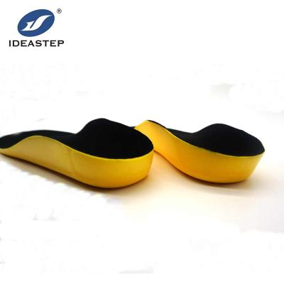 China Ideastep Adult PU Protective Insole Suitable for High Cut and Boots Shoes Cushioning Insole à venda