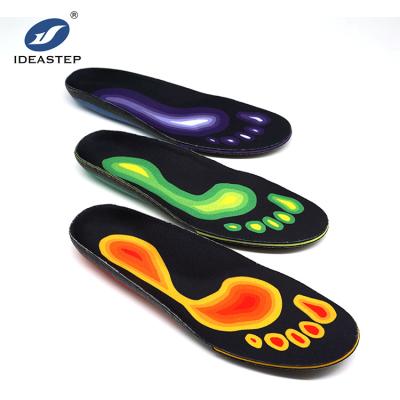 China Ideastep OEM brand High arch Normal arch and Low arch support orthopedic insoles for lower back pain for sale