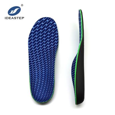 China Ideastep hot high quality heat moldable medical foot arch support eva sport orthotic insole pes planus en venta