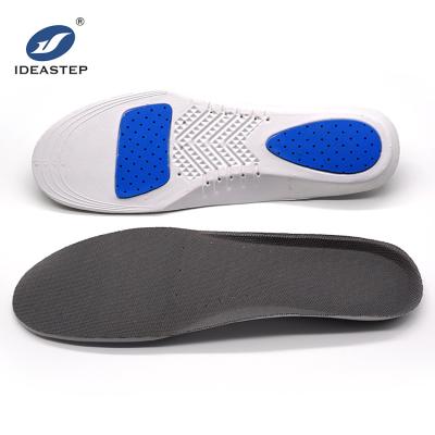 中国 Ideastep manufacture OEM design your own logo athlete perforated eva breathable molded sport insole for shoes 販売のため