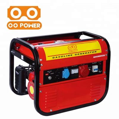 China O O Power Generator Widely Used Portable Gasoline GG2500D OO-GG2500D for sale