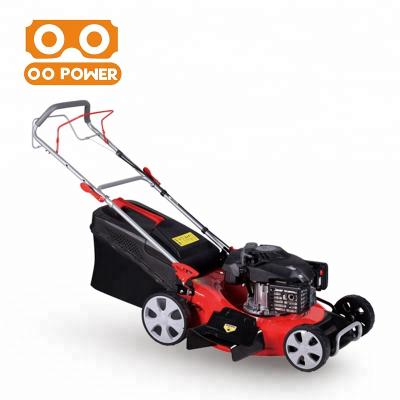 China 4-Stroke Fit 18 Inch Portable Hand Push Gasoline Lawn Mower for sale