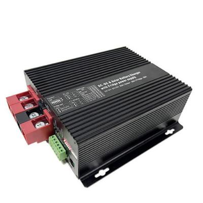 China Dual Input DC12V 30A Booster Charger Solar Charger Controller with Fridge Power Supply for sale