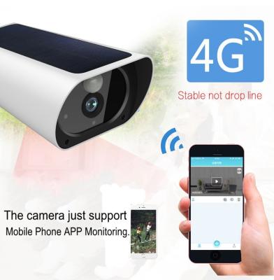 China 1080P 4G Solar Wifi Security Camera Ourdoor IP67 With Night Vision Motion Detection for sale