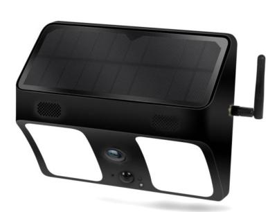 China La cámara solar de Wifi de la vigilancia con detecta el movimiento 1080P Pir Light Camera With Remove que el control apoya el almacenamiento máximo 64GB en venta